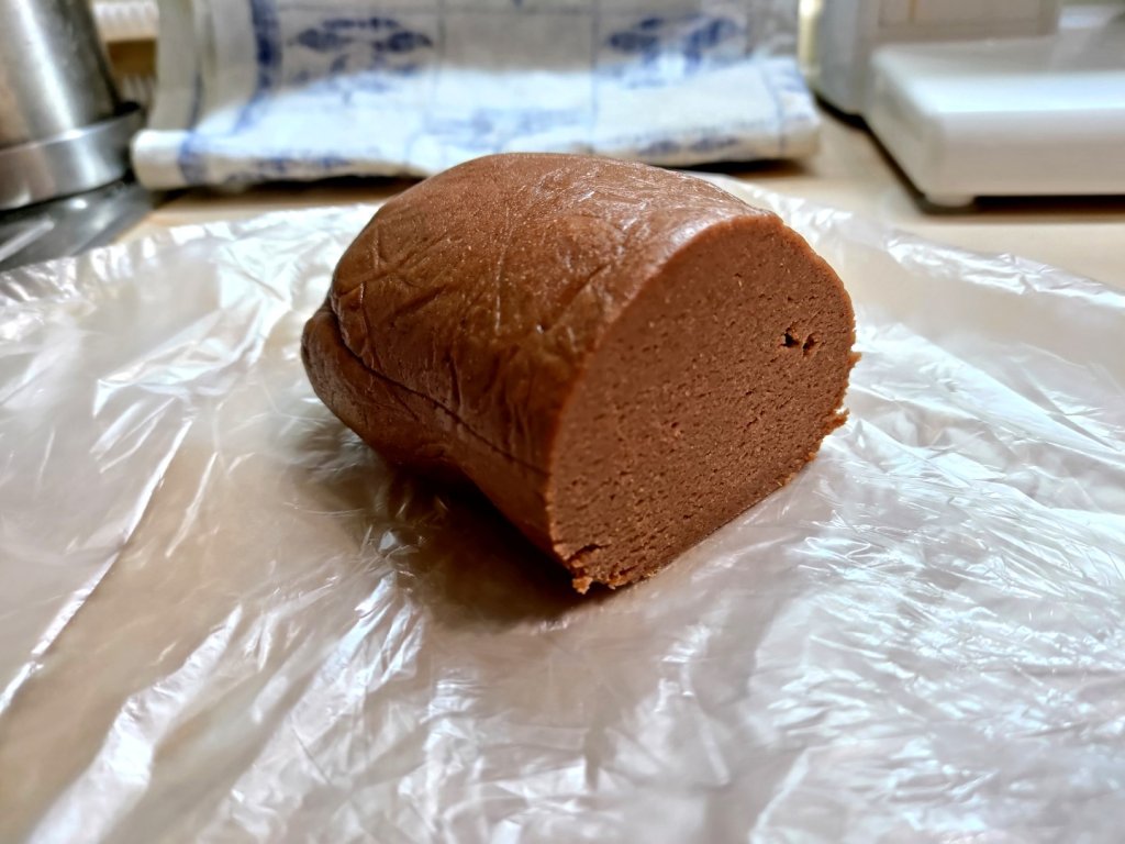 Struktura těsta připraveného k vyválení